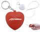 Llavero en forma de corazón Active
