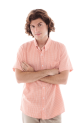 Camisa cuadro manga corta