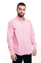 Camisa cuadros y rayas manga larga 6002