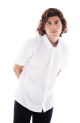 Camisa Gabardina manga corta