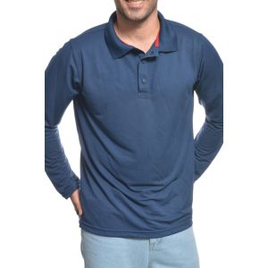 Playera Polo Manga larga