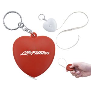 Llavero en forma de corazón Active