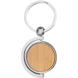 Llavero De Bambú Spin