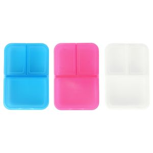 Pastillero con tres compartimentos
