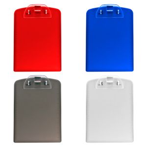 Tabla de plástico con clip para documentos
