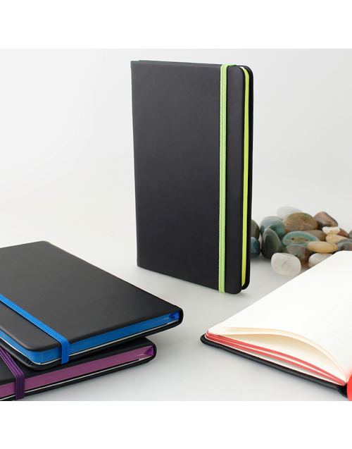 Libreta Border Black