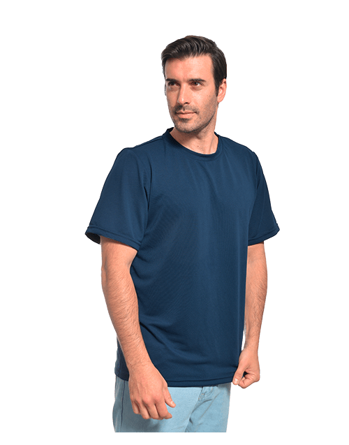 Playera de Cuello Redondo para Uniformes